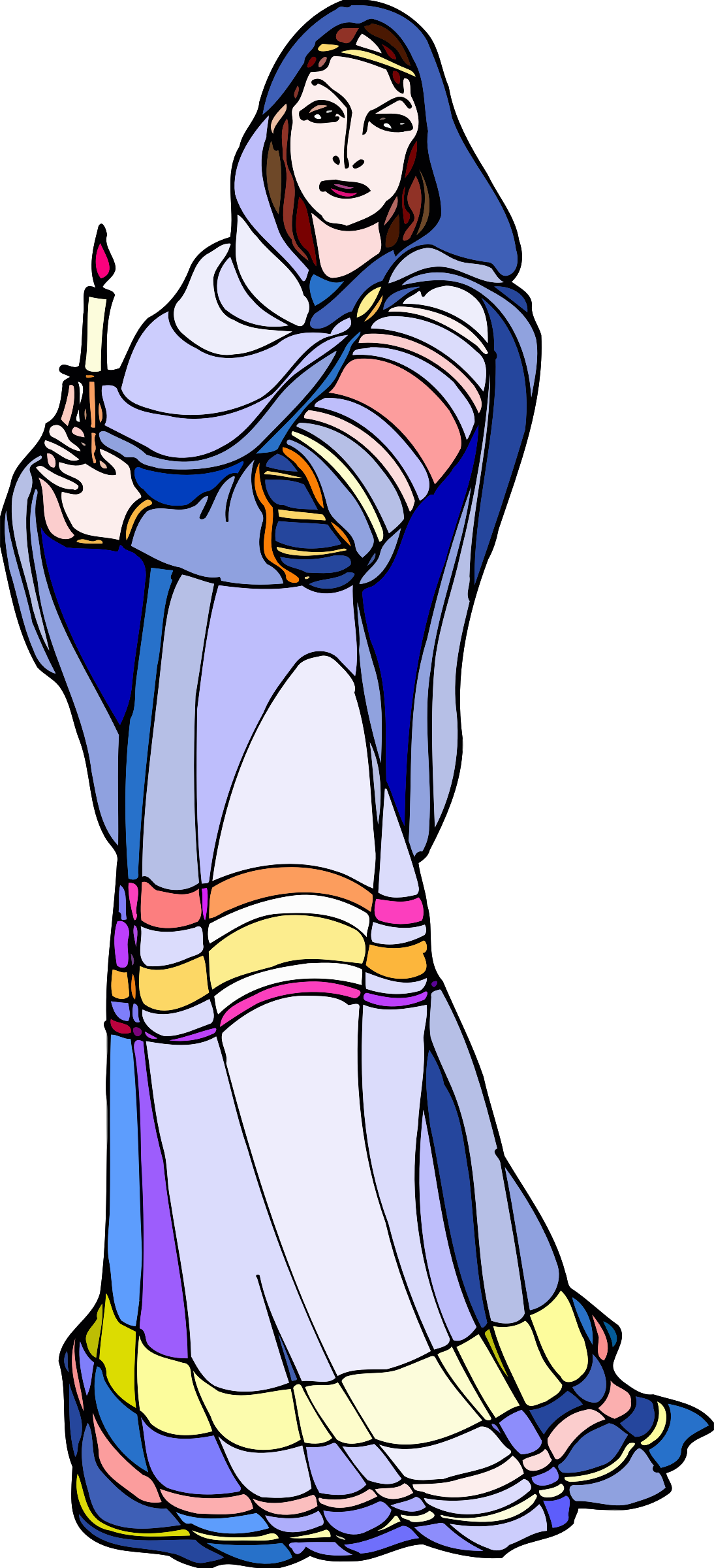 Shakespeare Characters - Lady Macbeth Clipart (1094x2400)