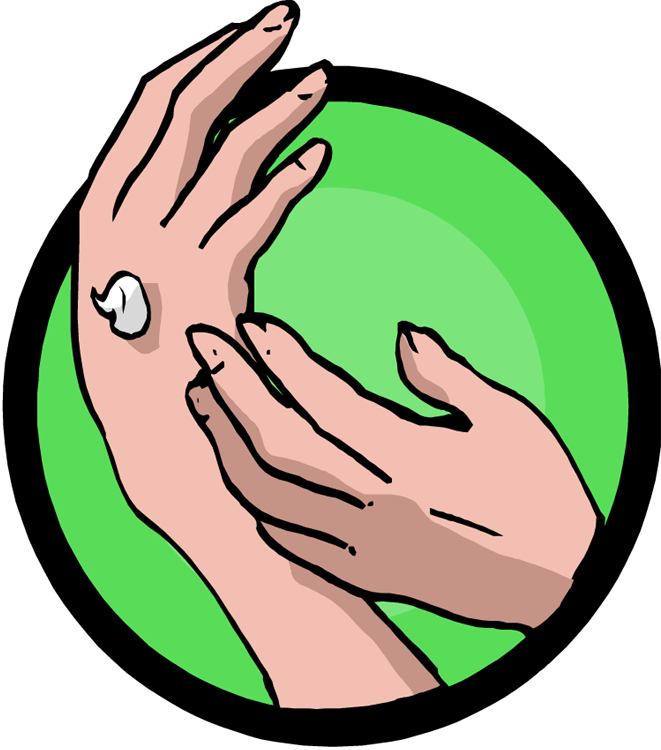 Massage Clipart - Hand Massage Clipart (661x750)