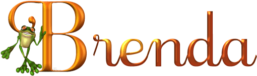 Name Graphics Brenda - Eat Drink And Be Married (600x288)