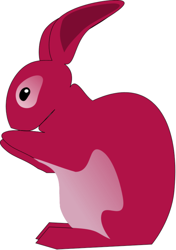 Rabbit Clip Art (600x851)