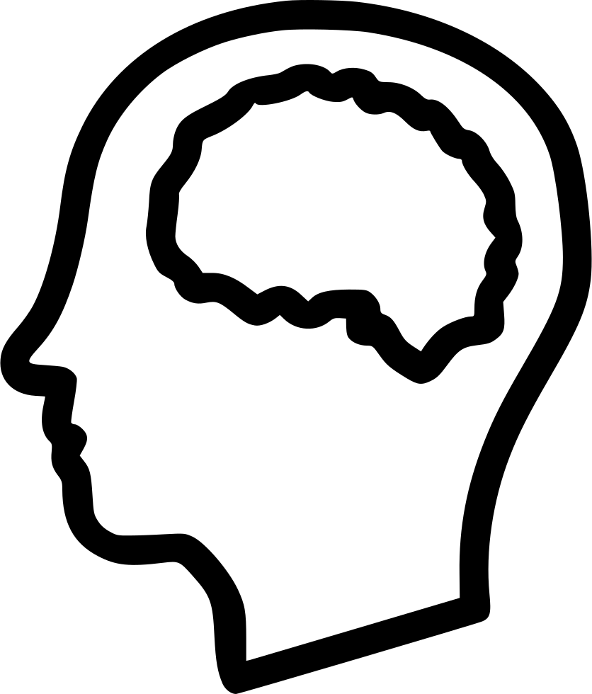 King Brain Head Mind Comments - Brain Icon (836x980)