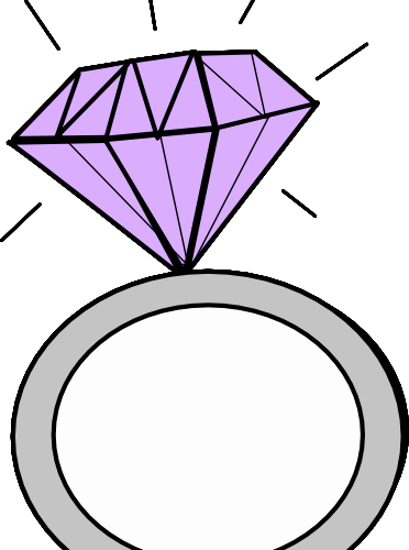 Diamond Ring Clip Art Best Of Diamond Ring Clip Art - Clip Art (372x500)