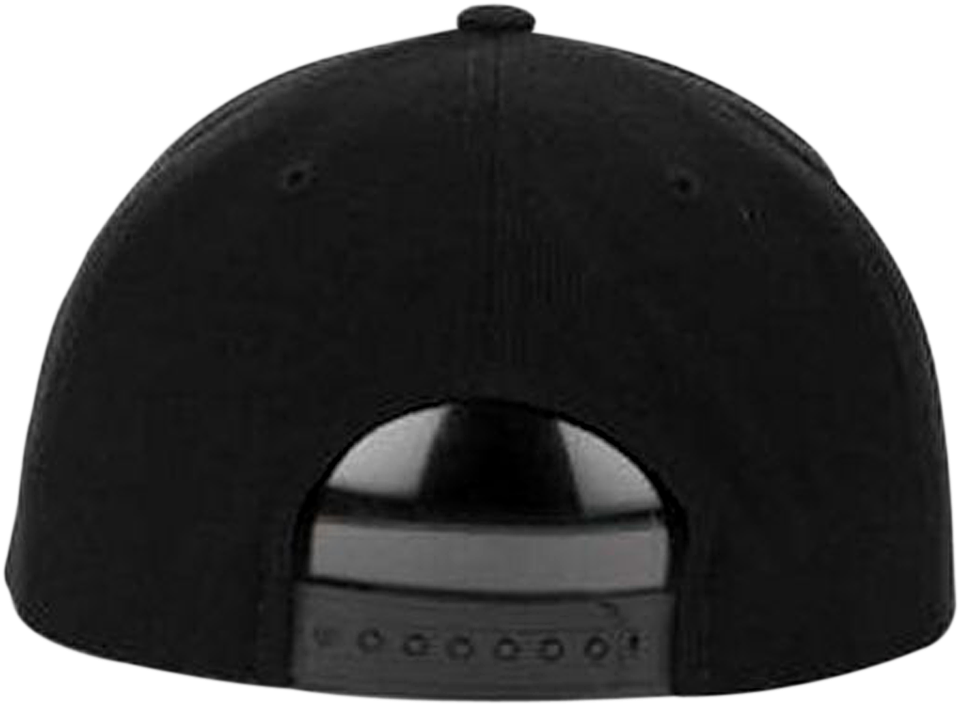 Black Snapback Back View Image 104586 - Snapback Back Png (1131x904)