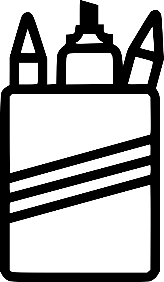 Stationary Pencil Rule Sketchpen Marker Scale Comments - Scale Ruler (570x980)