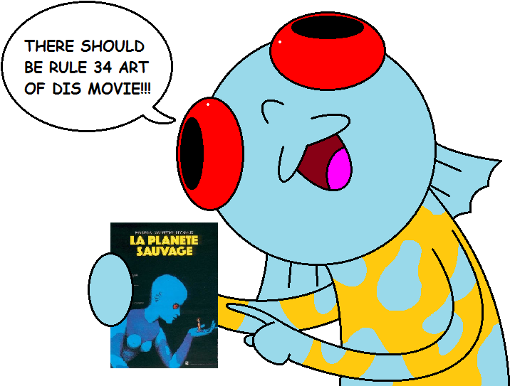 Fantastic Planet Rule 34 By Sadisticcartoongirl - Alain Goraguer / La Planète Sauvage (739x550)