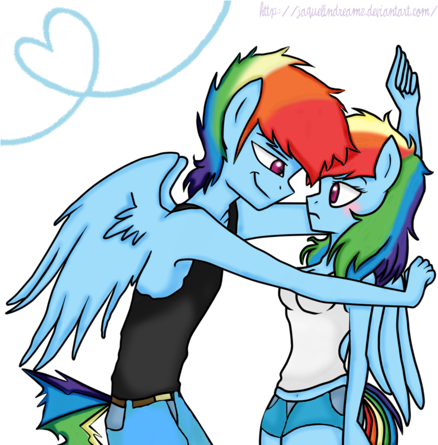 Jaquelindreamz, Dashblitz, Female, Male, Rainbow Blitz, - Cartoon (891x896)
