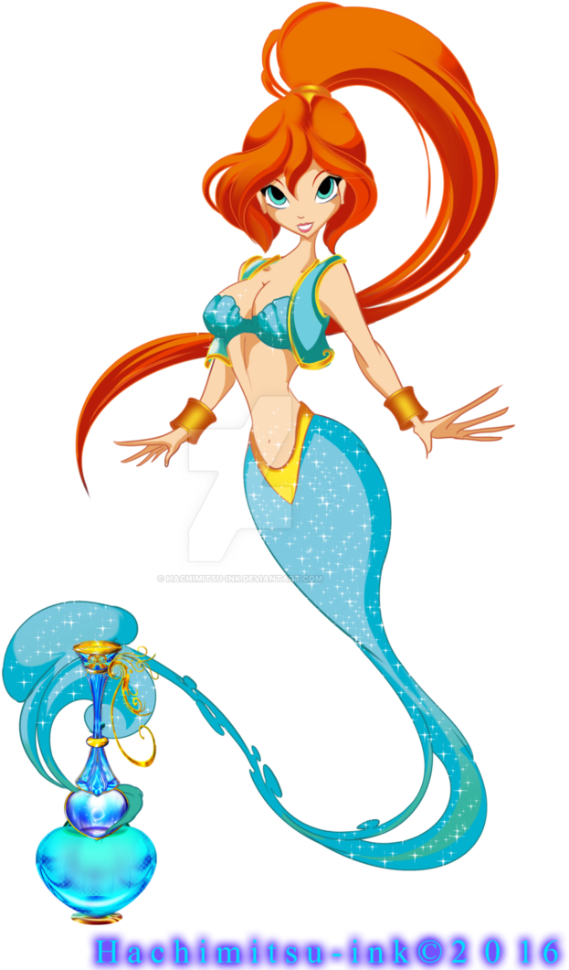 Bloom By Hachimitsu-ink - Deviantart Genie Girls (744x1074)