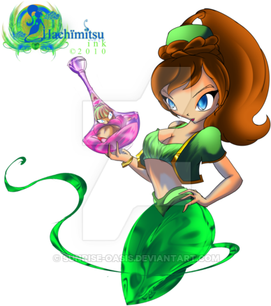 I Dream Of Jeannie Crystal By Sunrise Oasis - I Dream Of Jeannie (400x443)