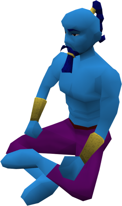 Genie - Runescape Genie (399x671)