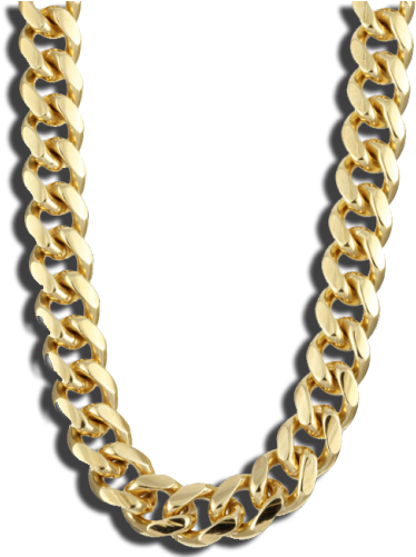Free Icons Png - Miami Cuban Link Chain (500x500)