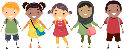 Good Kids Day Care - Diversity Of People Cartoon (500x293)