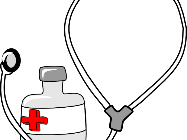 Healthcare Cliparts - Stetoscop Clipart (640x480)