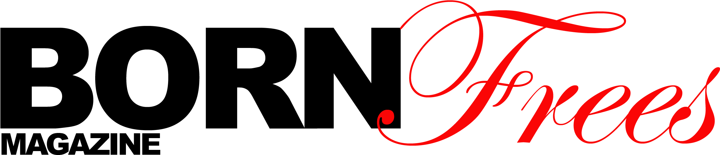 Born Frees Magazine Logo - Ferrum College (2480x570)