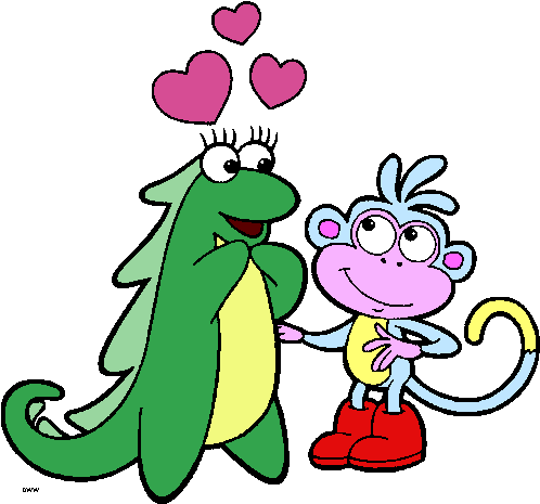 Dora - Iguana Dora The Explorer (500x486)