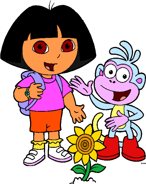 Dora Clip Art Clipart Panda - Dora The Explorer (512x635)