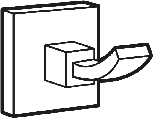 Robe & Towel Hooks - Robe & Towel Hooks (661x661)