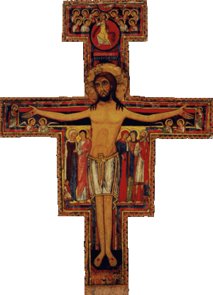 Crucifixion - San Damiano Cross (300x416)