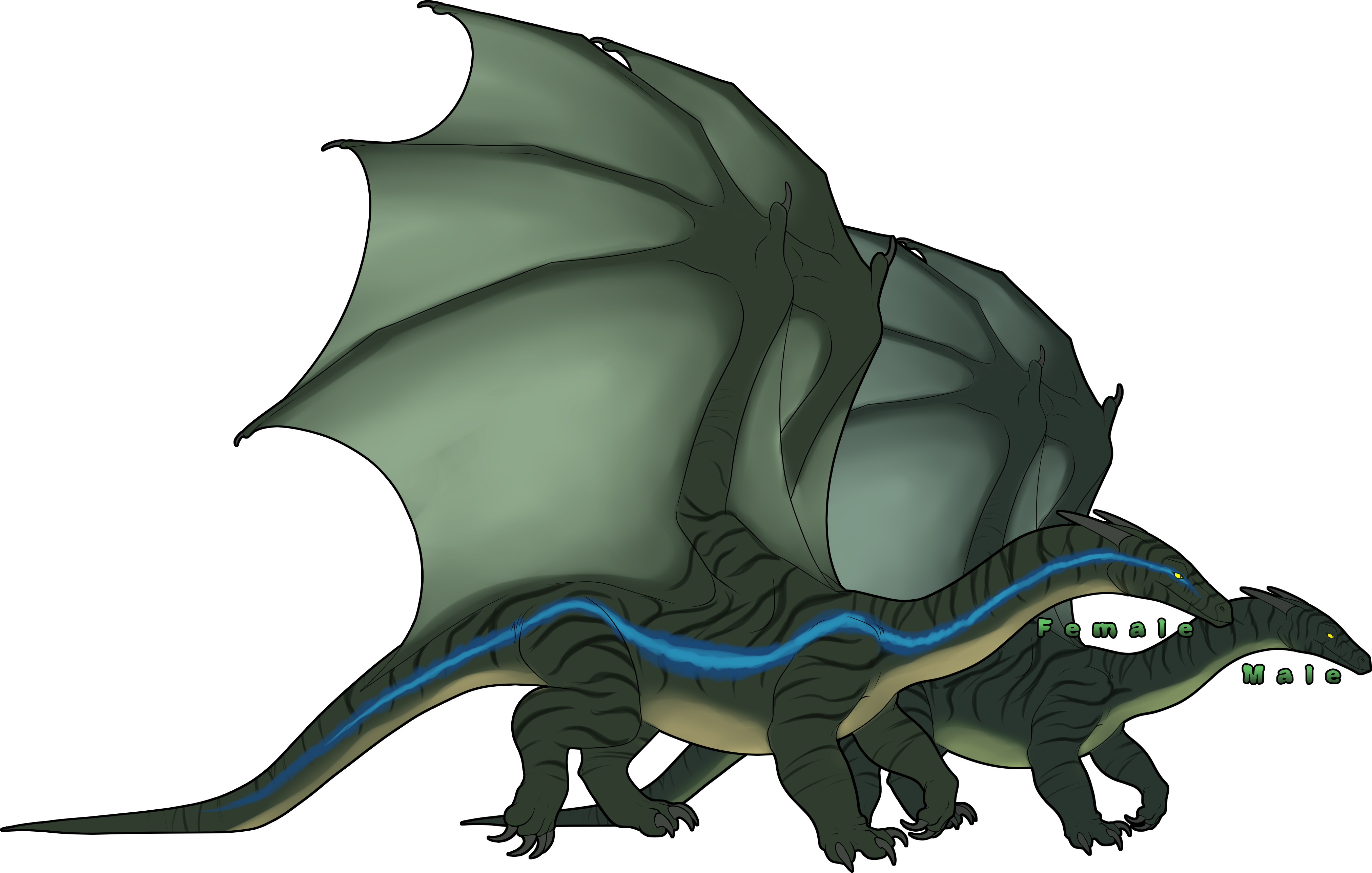 Rizkul Are Considered The Most Stealthy And Aggressive - Dragon (4049x2577)