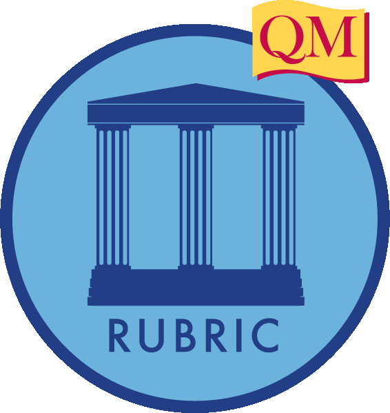 Complete The Applying The Qm Rubric Workshop - Quality Matters (566x600)