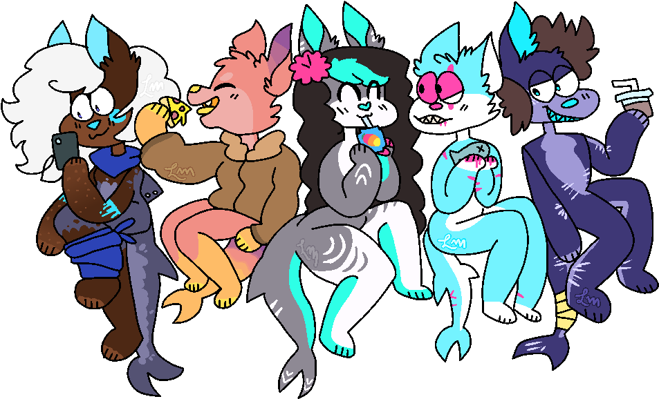 Snack Time By Seabr33z - Cartoon (1000x800)