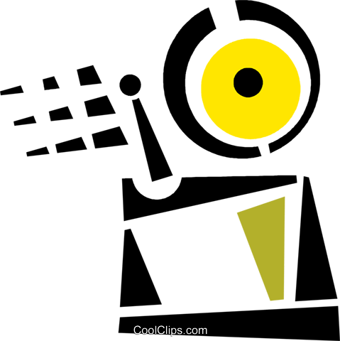 Boxing Bell Royalty Free Vector Clip Art Illustration - Graphic Design (479x480)