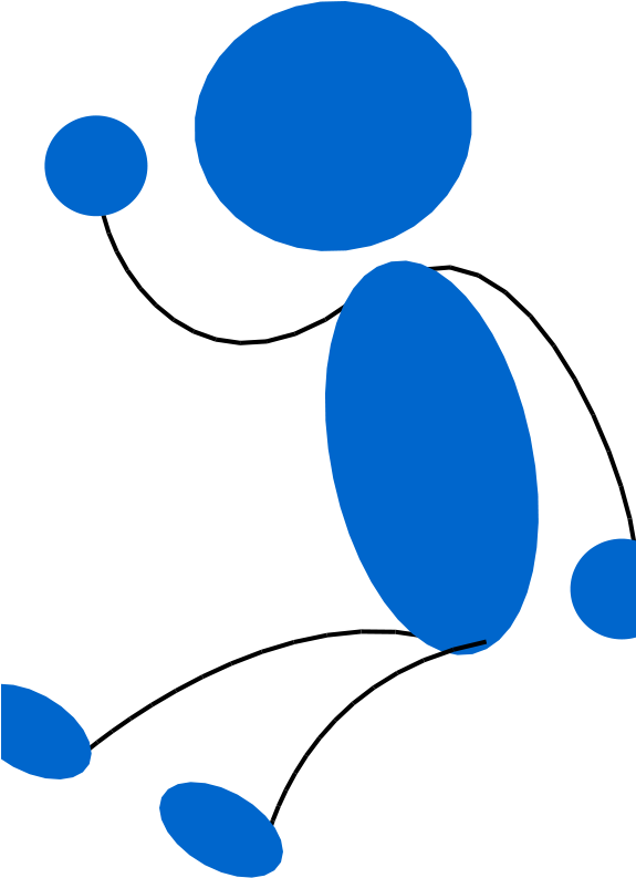 Sitting Stickman Png (574x800)