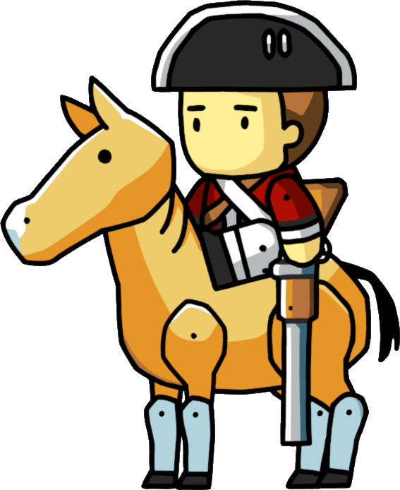 Mounted Infantry - Scribblenaut Soldier (567x694)