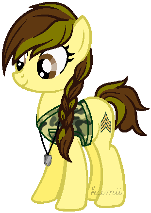 Soldier By F-ioweress - Cartoon (350x480)