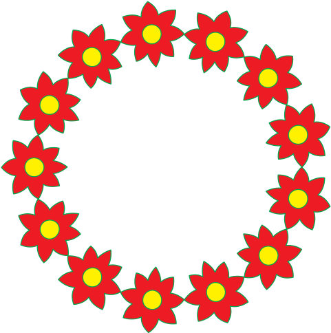 Decorative Wreath Flower Natural Ornament - Бренд Иркутска (550x550)