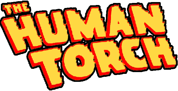 Humantorch Logo Lg - Human Torch Marvel Logo (600x308)