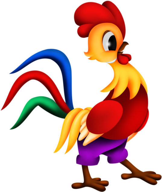 Poules - Cartoon (600x700)