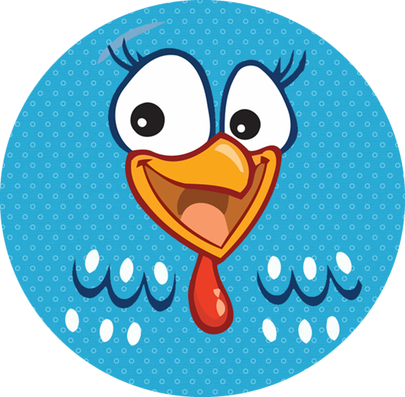 Clip Art - Galinha Pintadinha (573x562)