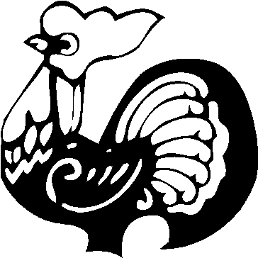 Rooster Sign Coloring Page - Chinesezodiacrooster Mylar Balloon (600x470)