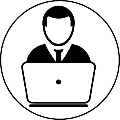 Pin Maintenance Clip Art - User Laptop Icon (414x414)