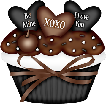 Abby's Chocolate Valentine - Cupcake (500x500)