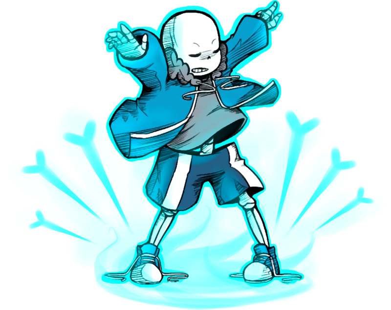 Sans By Kaweii - Sans ไม่มี พื้น หลัง (800x634)