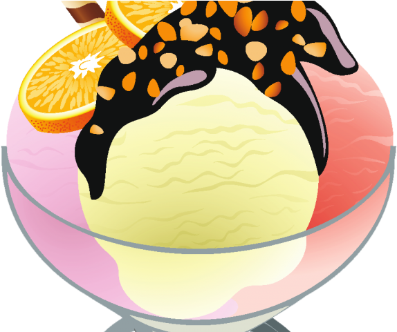 Ice Cream Sundae Clipart - Sundaes Clipart (640x480)