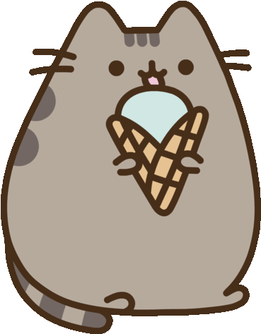Ice Cream Clip Art Images - Pusheen - Super Stationery Set (480x480)