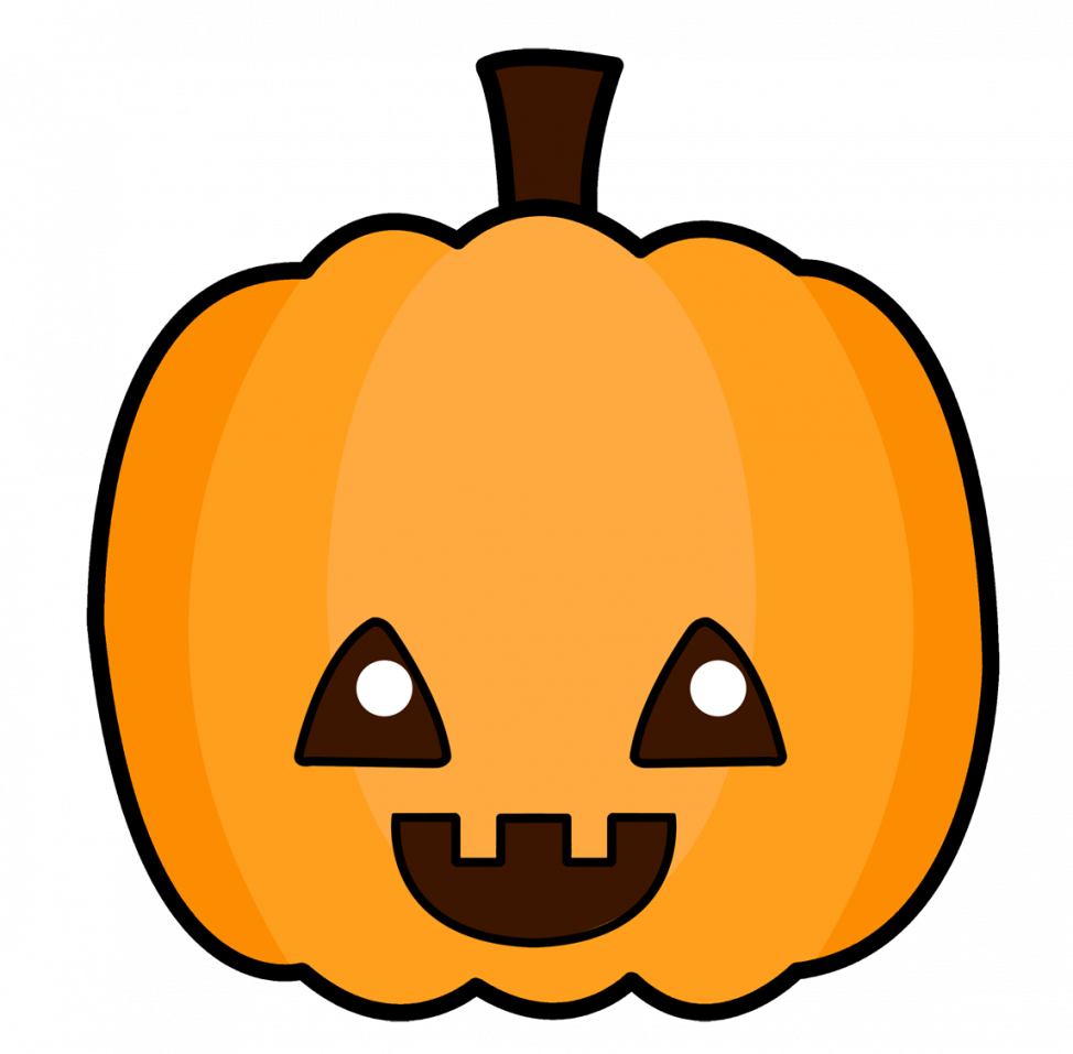 Cute Cartoon Pumpkins Free To Use Pumpkin Clip Art - Cute Cartoon Halloween Pumpkin (974x957)