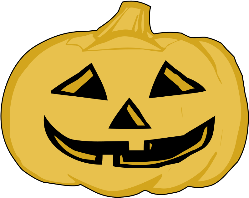 Pumpkin Lantern Clip Art At Clker - Pumpkin Clip Art (800x644)