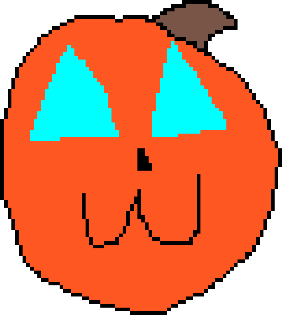 Sans-ish Pumpkin - Danceparty Gif Front (1200x1200)