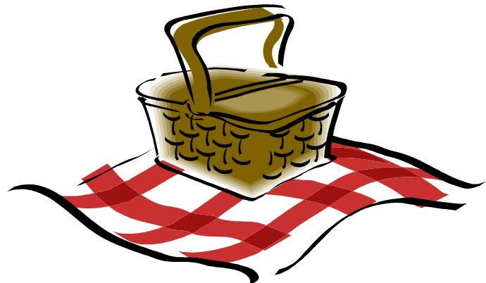 Hot Dog Picnic Basket Popcorn - Hot Dog Picnic Basket Popcorn (690x402)