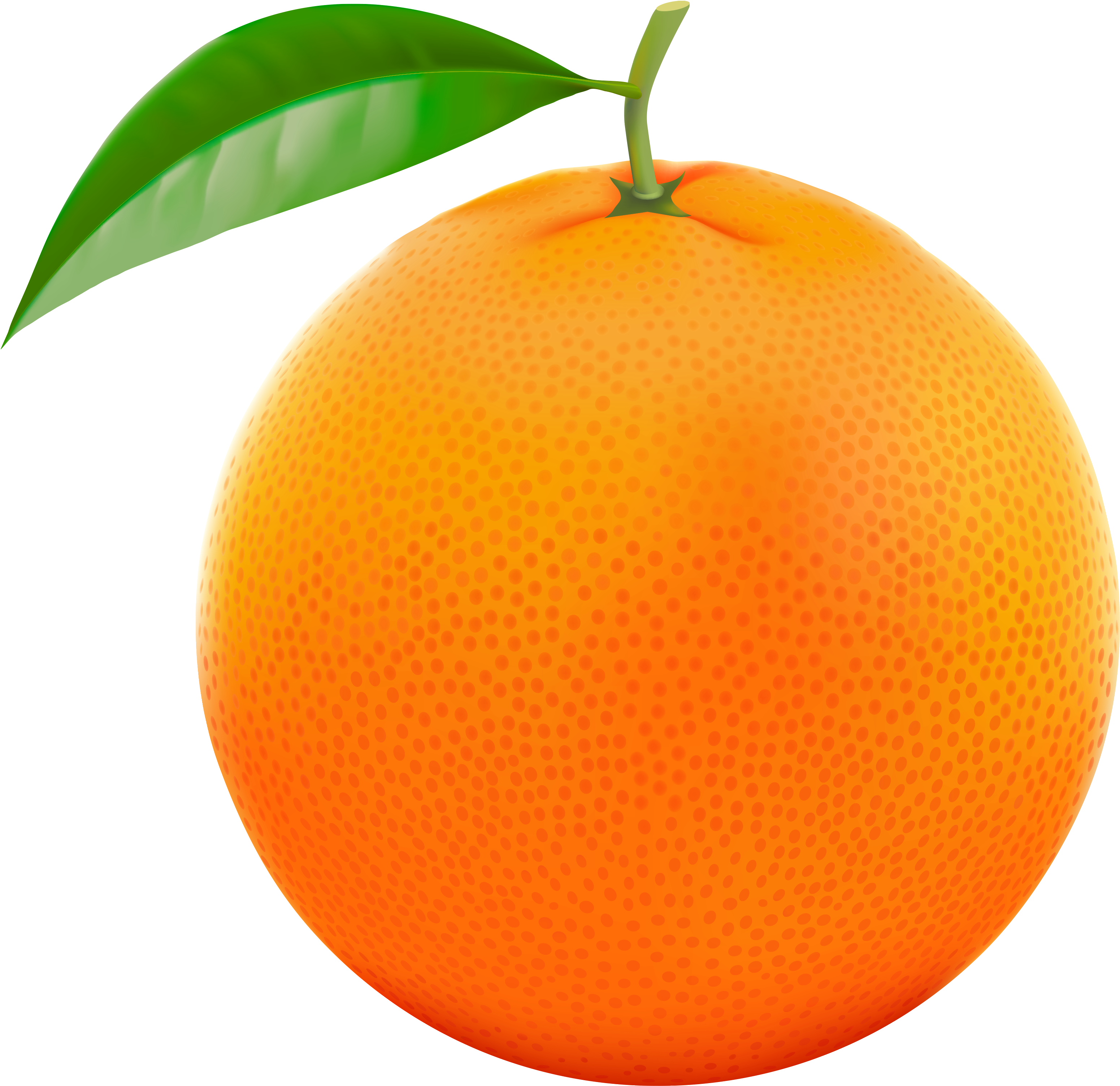 Red Orange Png Vector Clipart Image - Orange Psd (3200x3180)