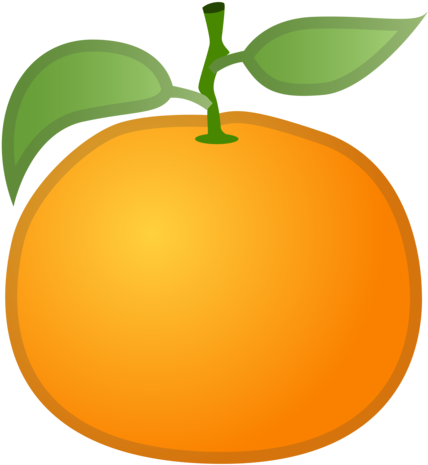 Google - Mandarina Emoji (512x512)