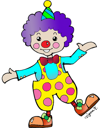 Little Clown Circus Clipart Cliparts And Others Art - Clip Art Of Clown (333x427)