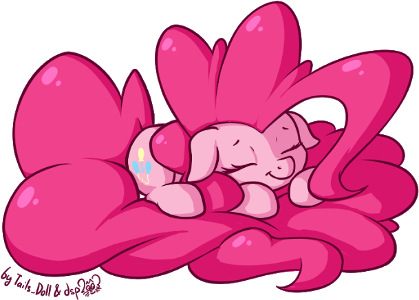 Pinkie Pile [collab] By Dsp2003 - Illustration (650x496)