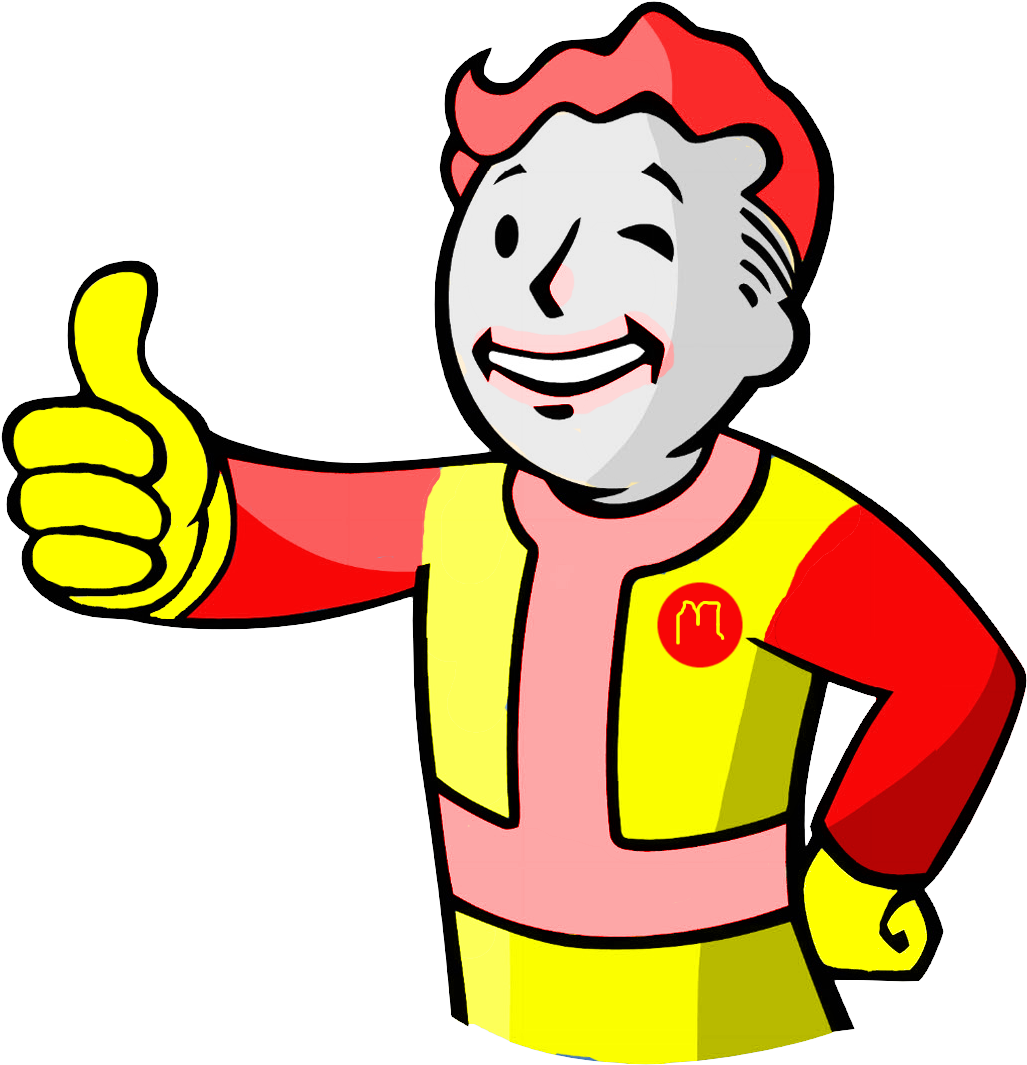 I'm Actually Exited For The Division, It's On My List - Vault Boy (1116x1143)