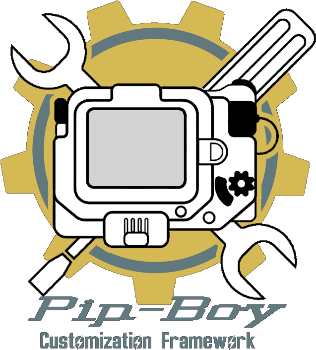 Logo - Pip Boy Logo (840x850)