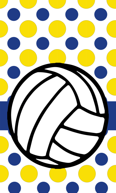 Volleyball Dots - Funny Sand Volleyball Shirts (400x667)