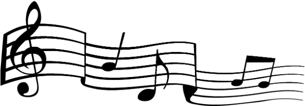 Music Notes Divider - Music Notes Transparent Background (640x238)